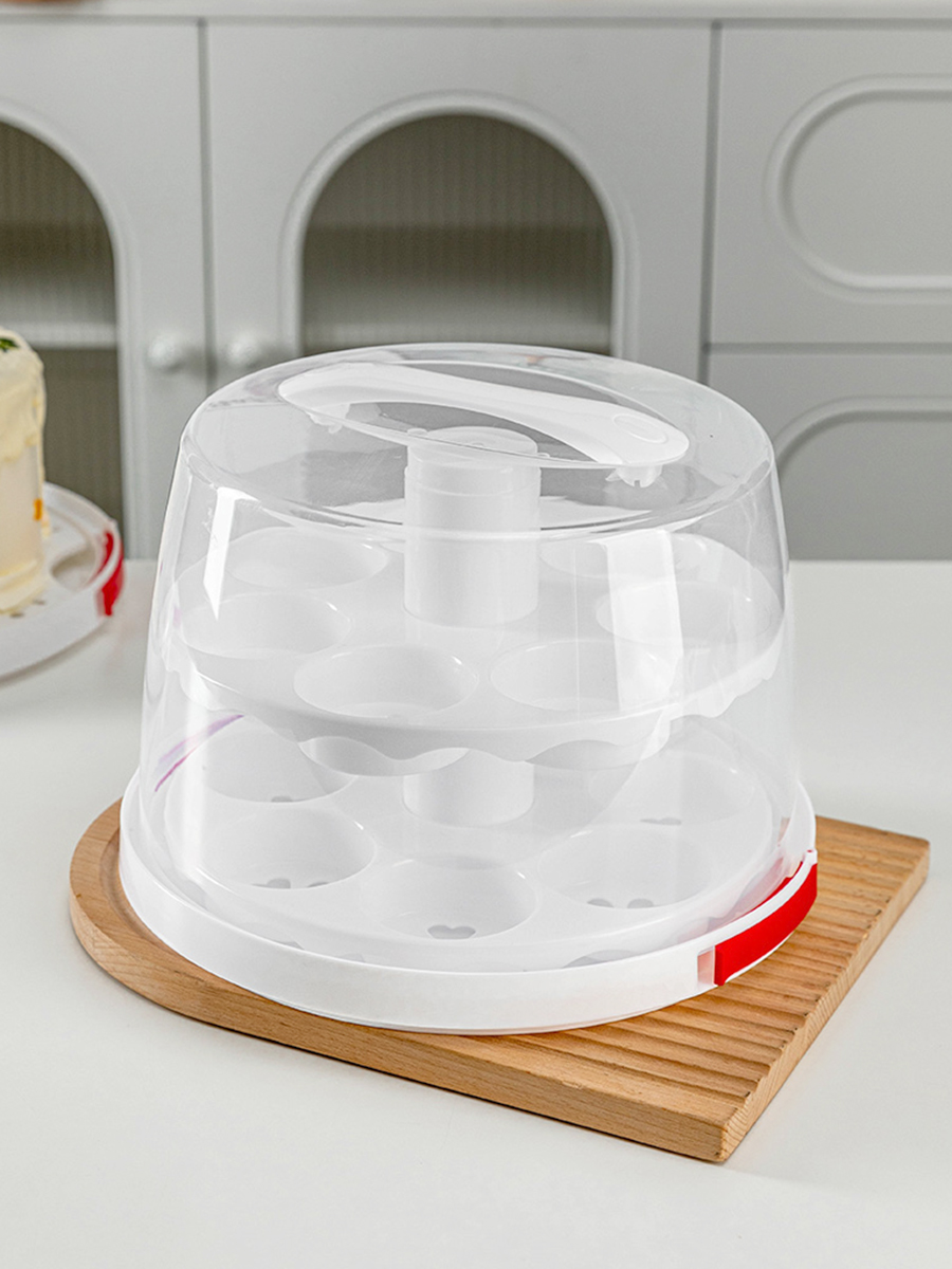 Reusuable 6 Inch Birthday Cake - Kitchen Baking Storage Containers บทวิจารณ์และราคา