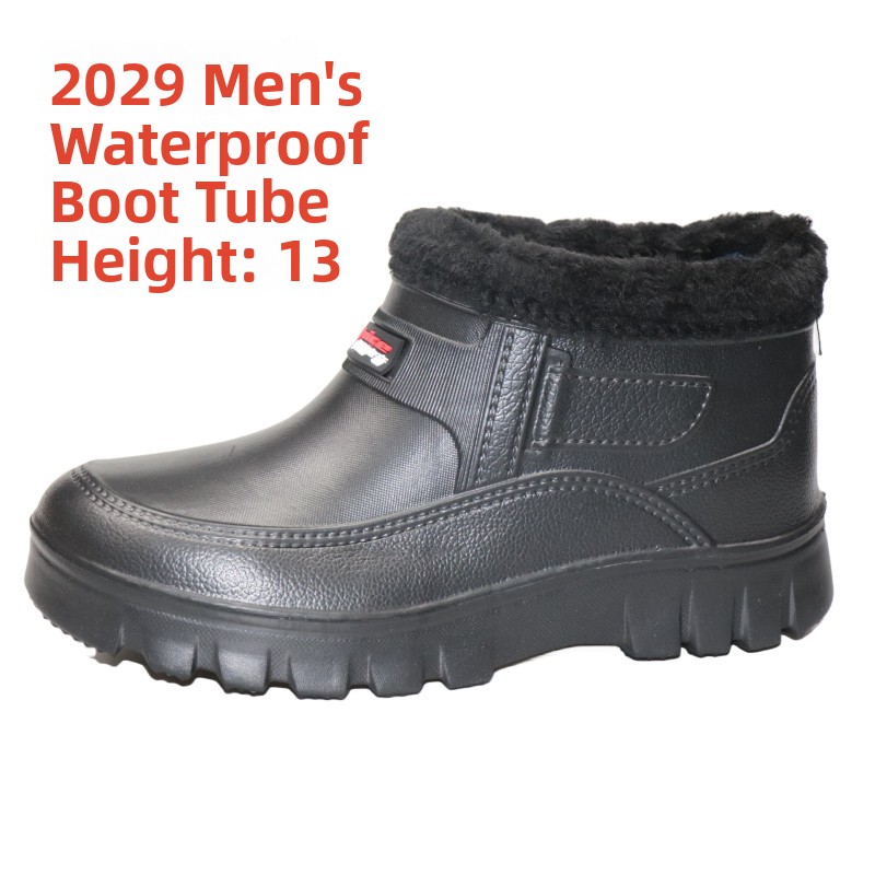 Men's Winter Snow Boots Waterp - Kitchen Job บทวิจารณ์และราคา