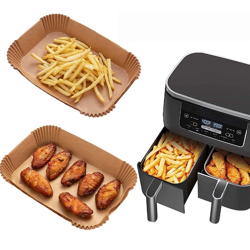 Disposable Air Fryer Paper Non - Kitchen Baking Paper บทวิจารณ์และราคา
