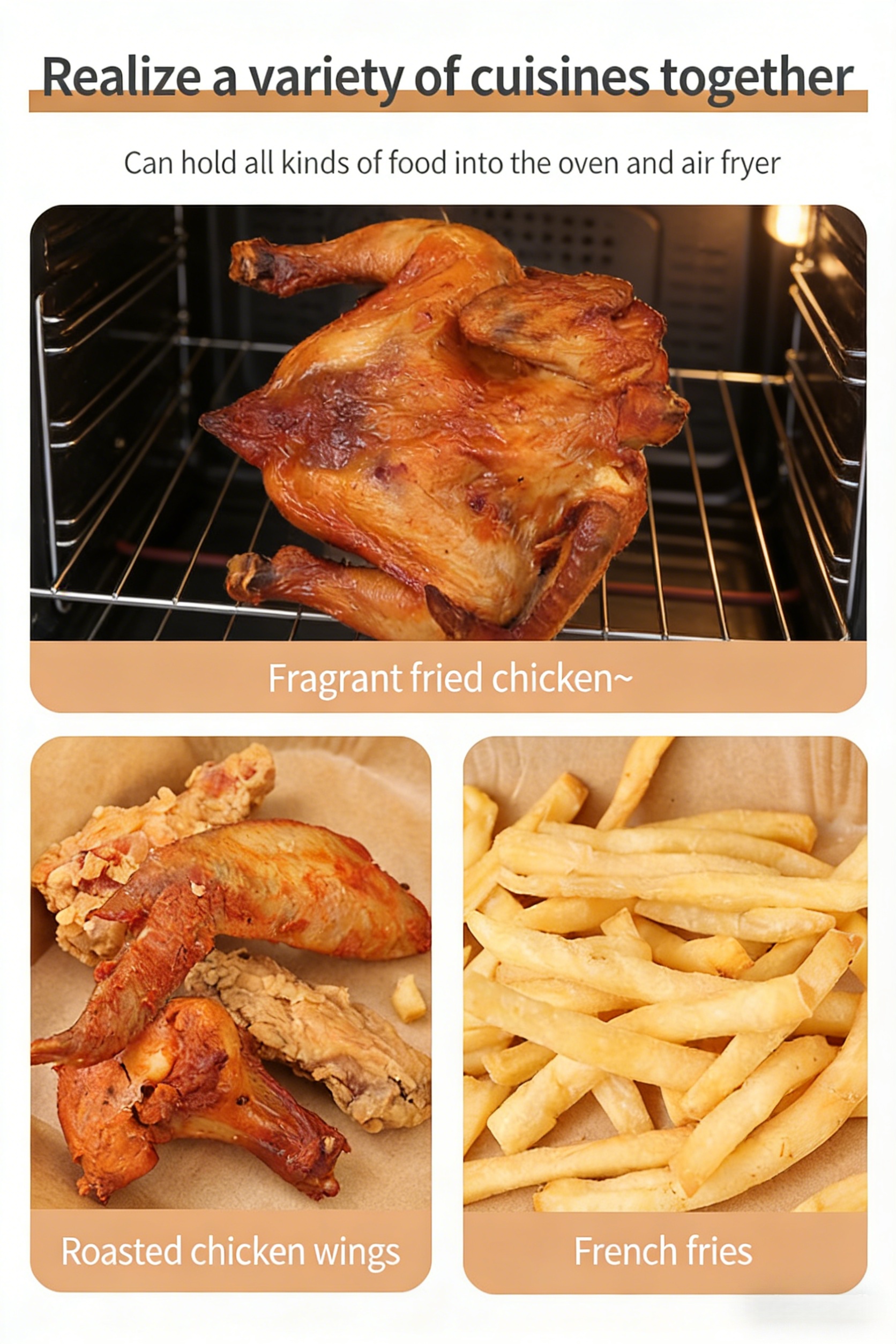 Disposable Air Fryer Paper Non - Kitchen Baking Paper บทวิจารณ์และราคา