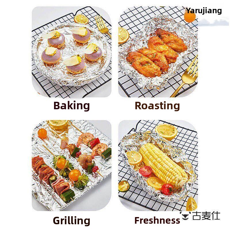 Commercial Grade Aluminum Foil - Kitchen Baking Paper บทวิจารณ์และราคา