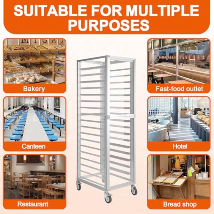 Commercial bakery rack for bun - Kitchen Baking Pans บทวิจารณ์และราคา