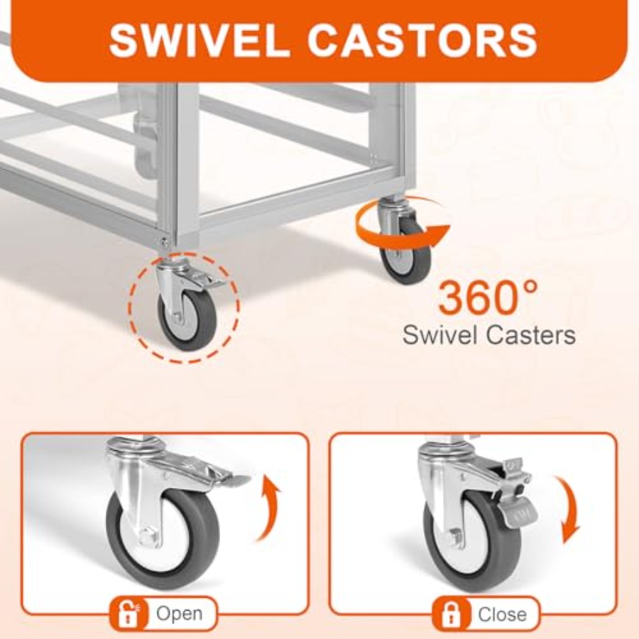 Commercial bakery rack for bun - Kitchen Baking Pans บทวิจารณ์และราคา