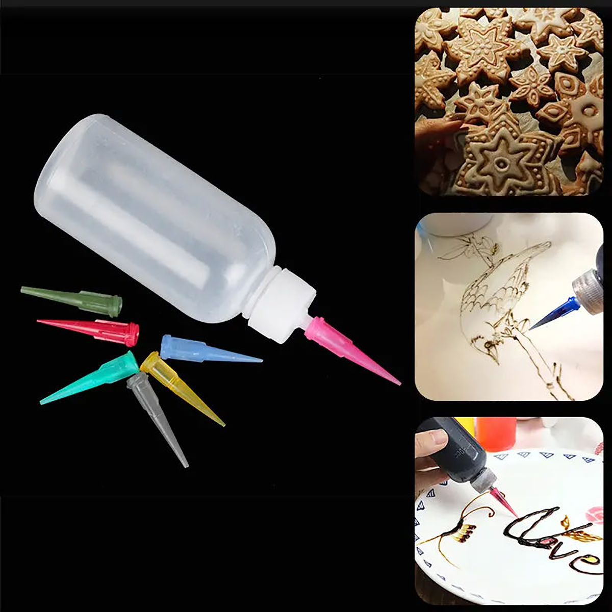 Cream Jam Painting Squeeze Bot - Kitchen Baking Drawing บทวิจารณ์และราคา