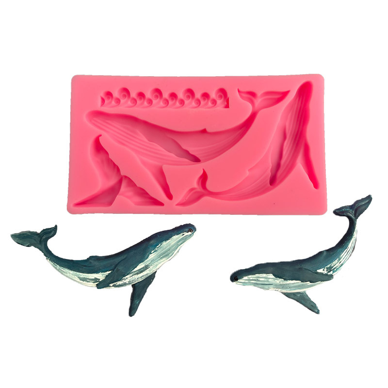 DIY Whale Silicone Mold Ocean  - Kitchen Baking Store บทวิจารณ์และราคา