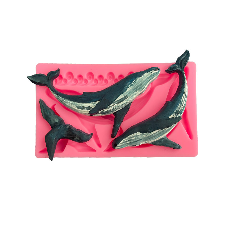 DIY Whale Silicone Mold Ocean  - Kitchen Baking Store บทวิจารณ์และราคา