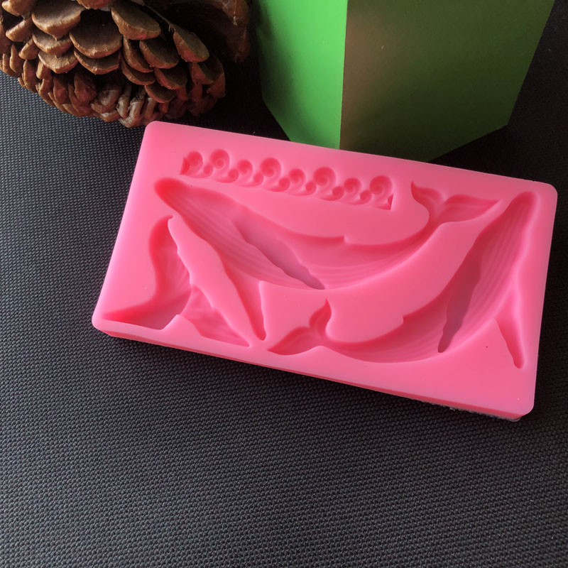 DIY Whale Silicone Mold Ocean  - Kitchen Baking Store บทวิจารณ์และราคา