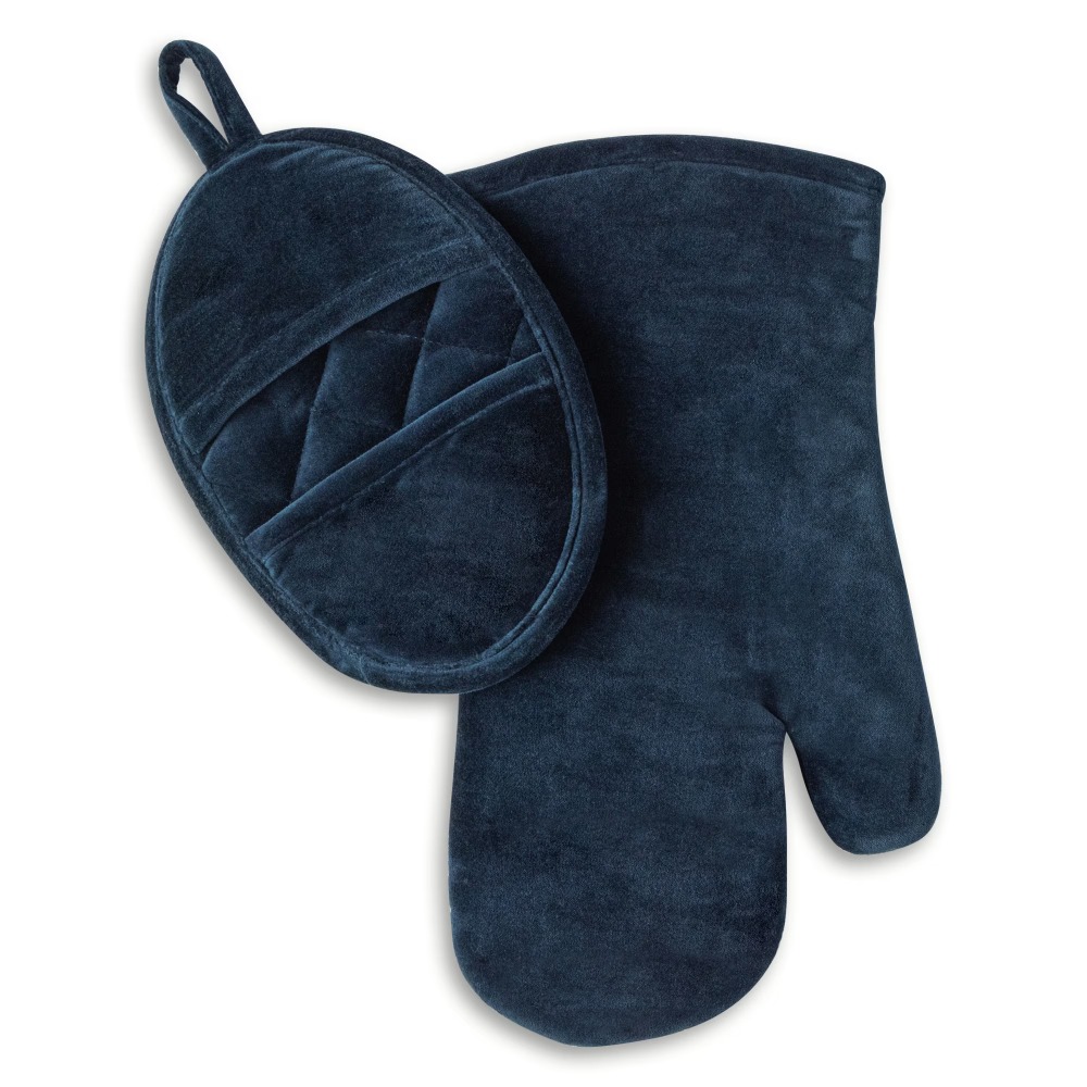 Velvet Blue 2-Piece Kitchen Ov - Kitchen Baking Set บทวิจารณ์และราคา