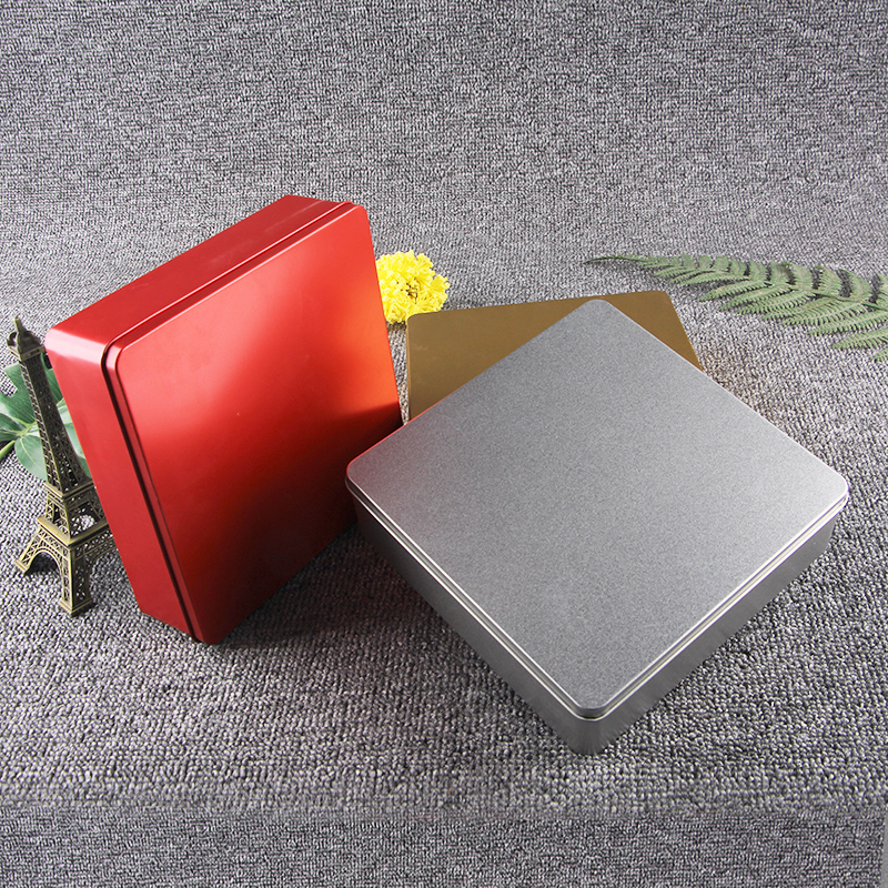 20cm Large Sliver Cookies Tin  - Kitchen Baking Storage Containers บทวิจารณ์และราคา