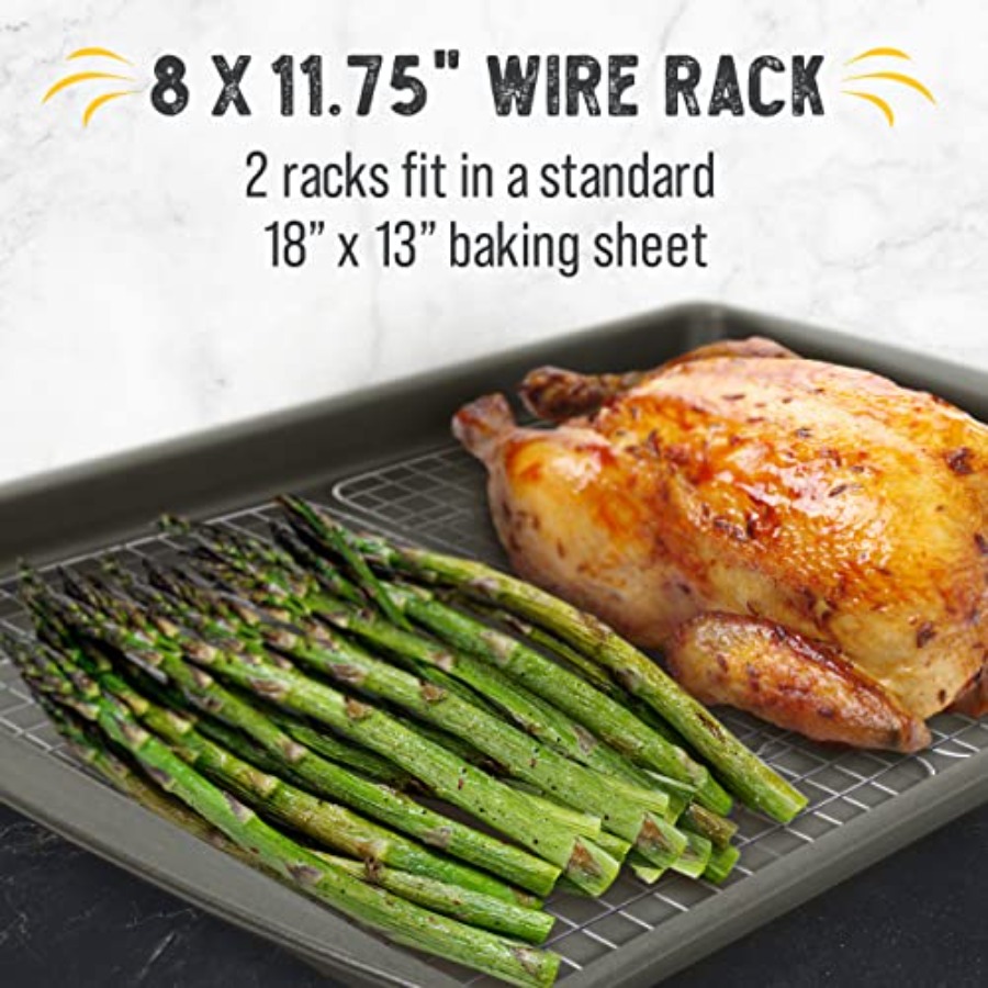 Cooling Rack for Cooking and B - Cooling Rack Wire บทวิจารณ์และราคา