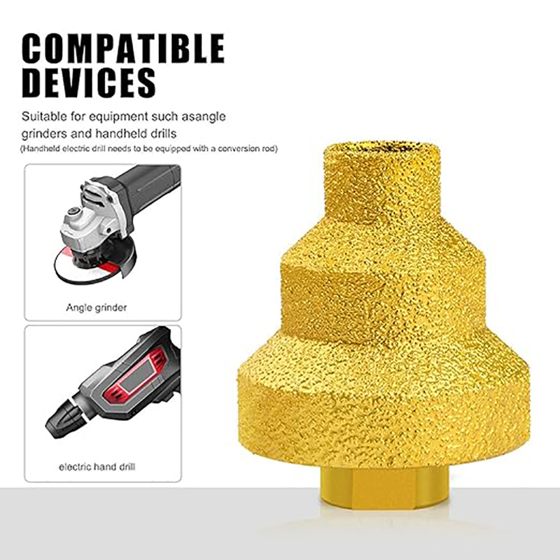 M10 Diamond Brazed Step Drill  - Rolling Pin Marble บทวิจารณ์และราคา