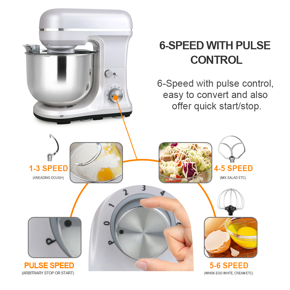 Professional Cake Food Mixer B - Kitchen Aid Baking Bread บทวิจารณ์และราคา
