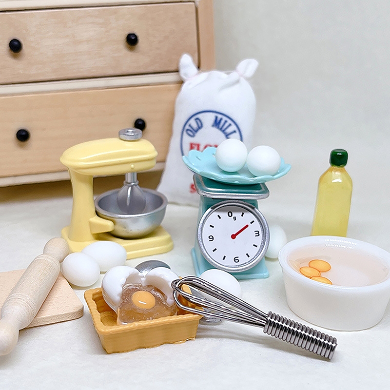 1Set 1:12 Dollhouse Miniature  - Kitchen With Baking Area บทวิจารณ์และราคา