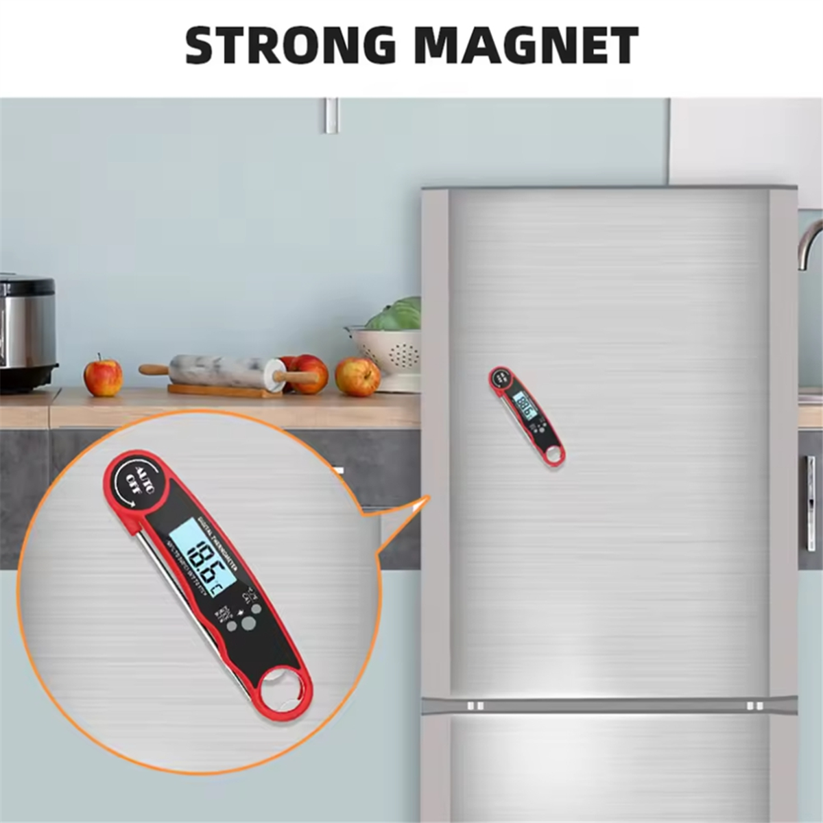 A002 Food Thermometer Kitchen  - Kitchen With Baking Area บทวิจารณ์และราคา