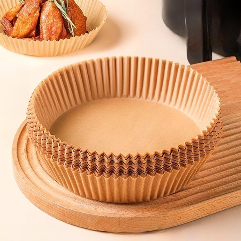 50/100PCS Air Fryer Paper Plat - Kitchen Baking Set บทวิจารณ์และราคา