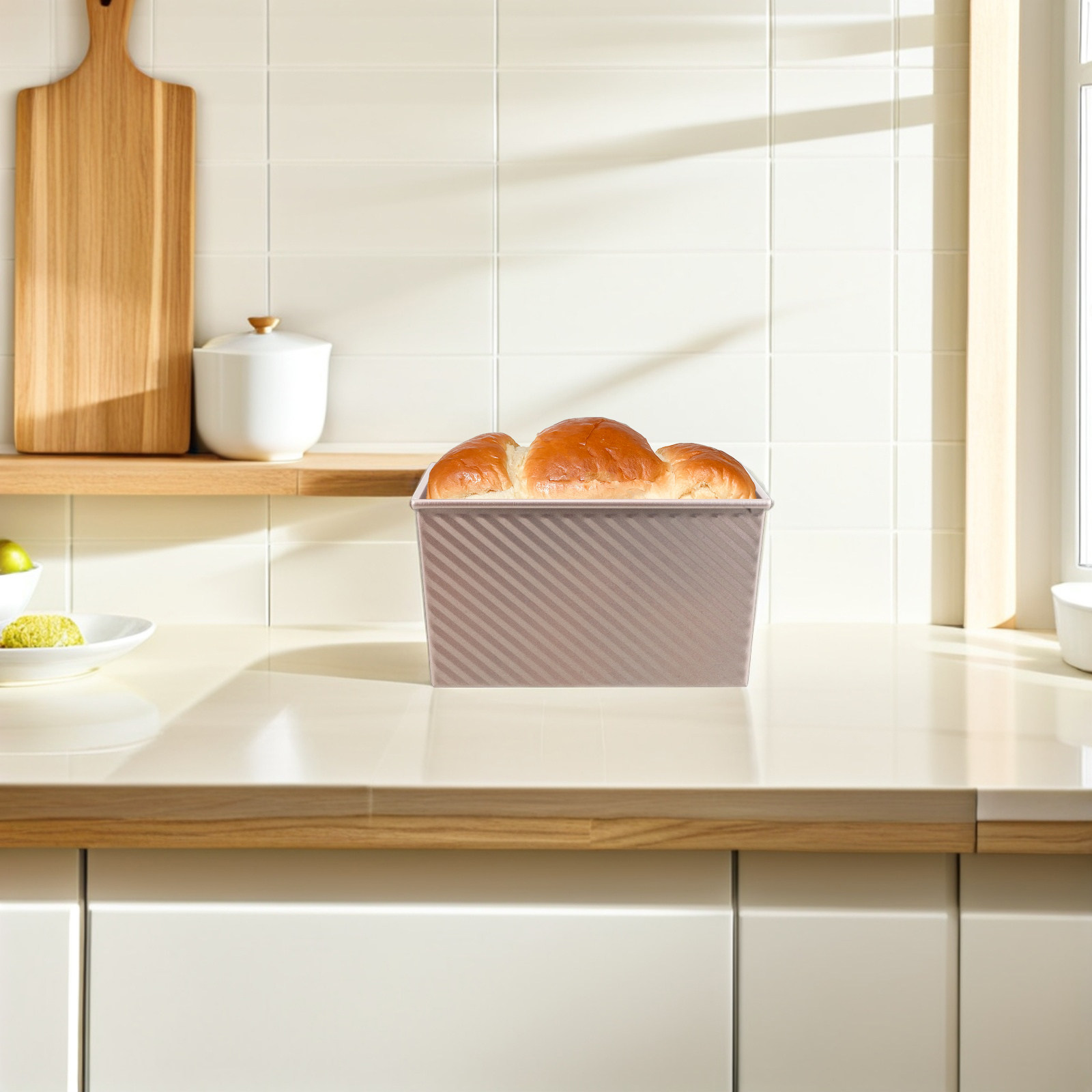 Non-Stick Rectangular Toast Pa - Kitchen Baking Pans บทวิจารณ์และราคา