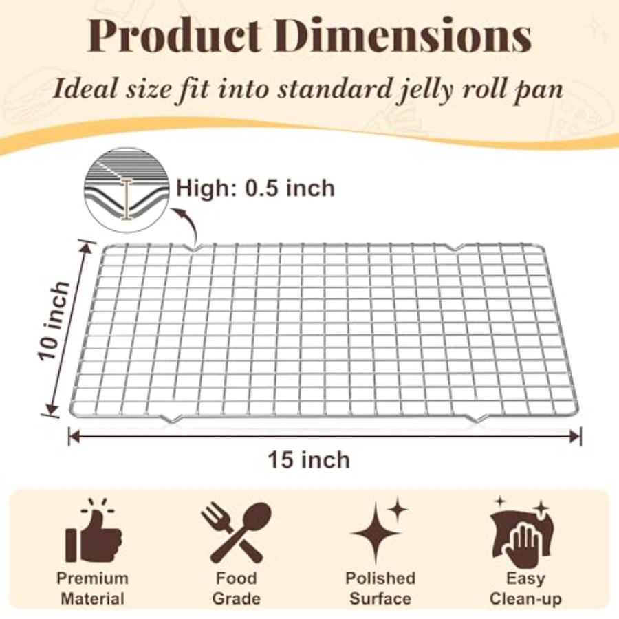 Cooling Racks for Cooking and  - Cooling Rack Wire บทวิจารณ์และราคา
