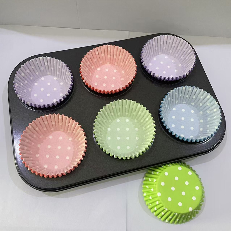 100Pcs/200Pcs Polka Dot Cake P - Kitchen Baking Paper บทวิจารณ์และราคา