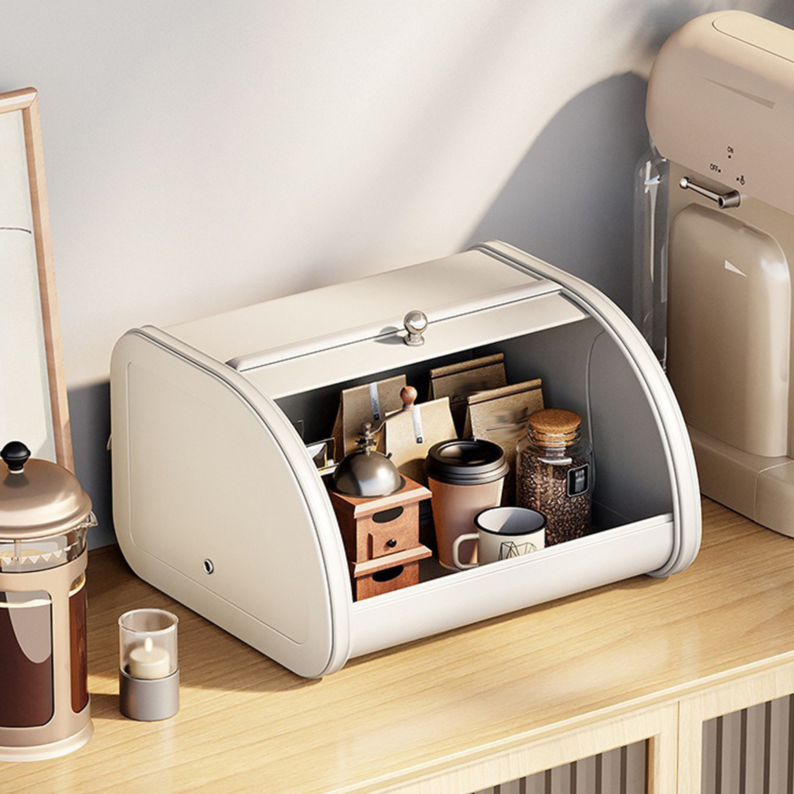 Bread Bin Container Large Capa - Kitchen Baking Storage Containers บทวิจารณ์และราคา