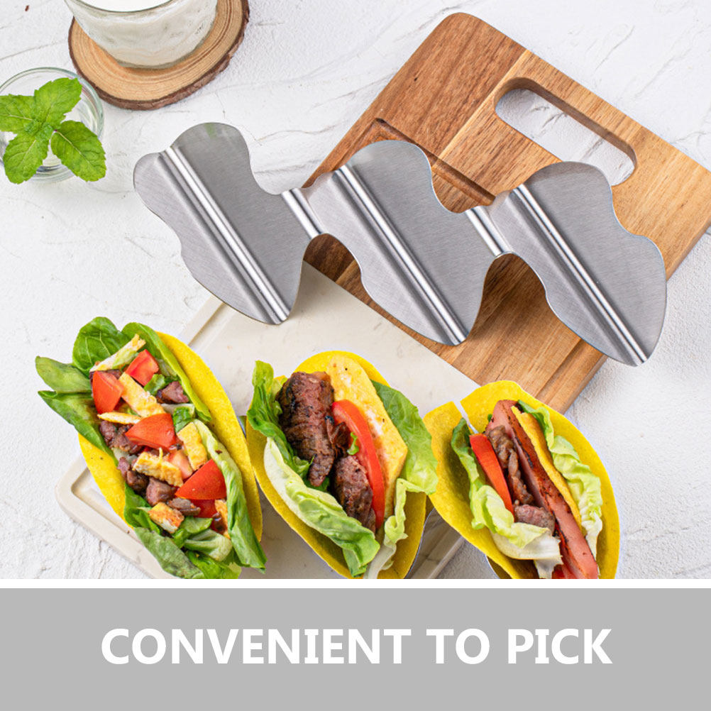 Stainless Steel Taco Holder Bu - Baking Kitchen Design บทวิจารณ์และราคา
