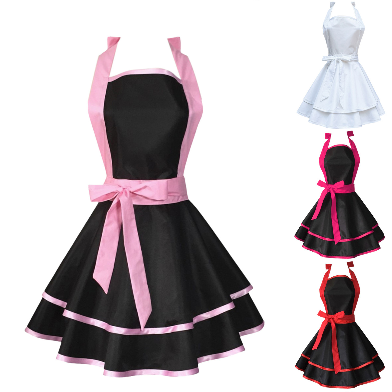 Fashionable 50s Apron Waist Co - Kitchen Baking Set บทวิจารณ์และราคา
