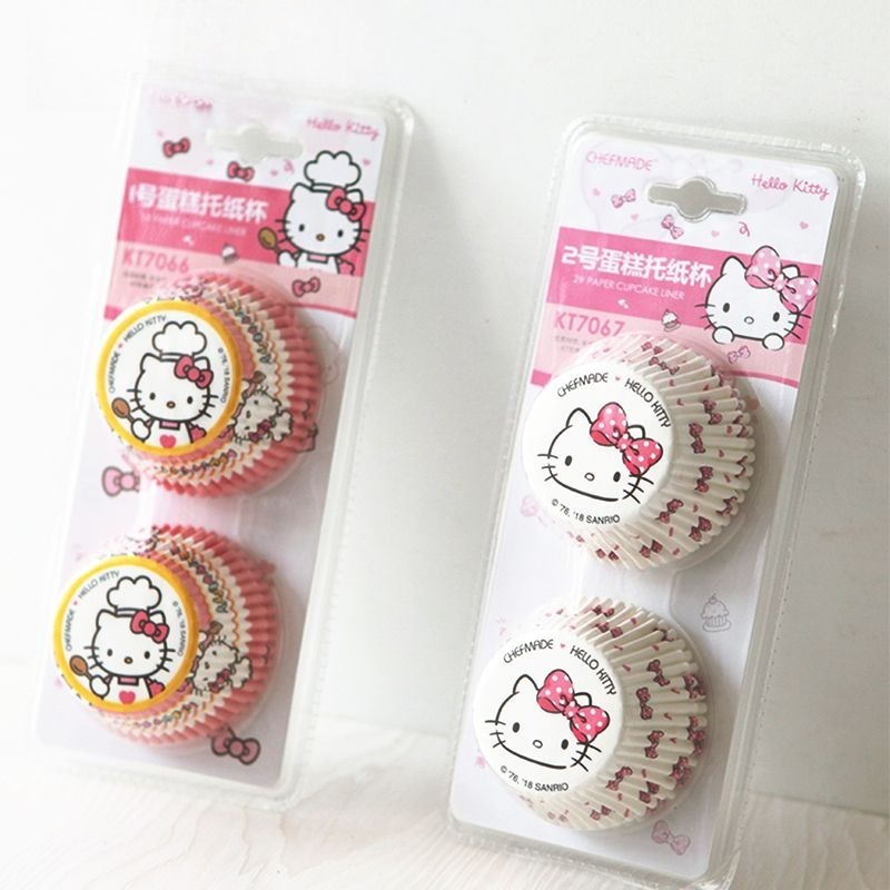 Hello Kitty Printed Cupcake Li - Kitchen Baking Paper บทวิจารณ์และราคา