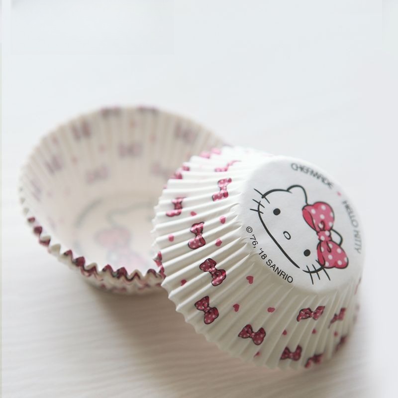 Hello Kitty Printed Cupcake Li - Kitchen Baking Paper บทวิจารณ์และราคา