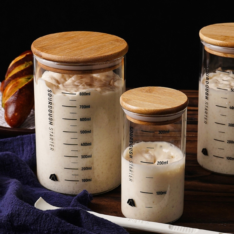 Sourdough Proofing Jar Kitchen - Kitchen Baking Storage Containers บทวิจารณ์และราคา