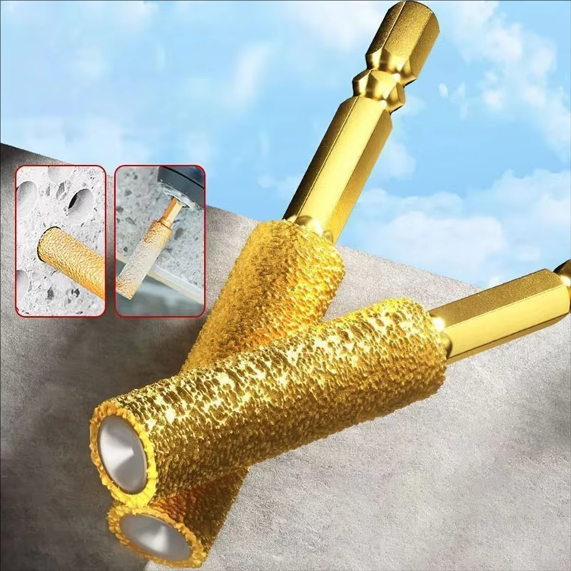 Diamond Core Bits Hex Shank Dr - Rolling Pin Marble บทวิจารณ์และราคา