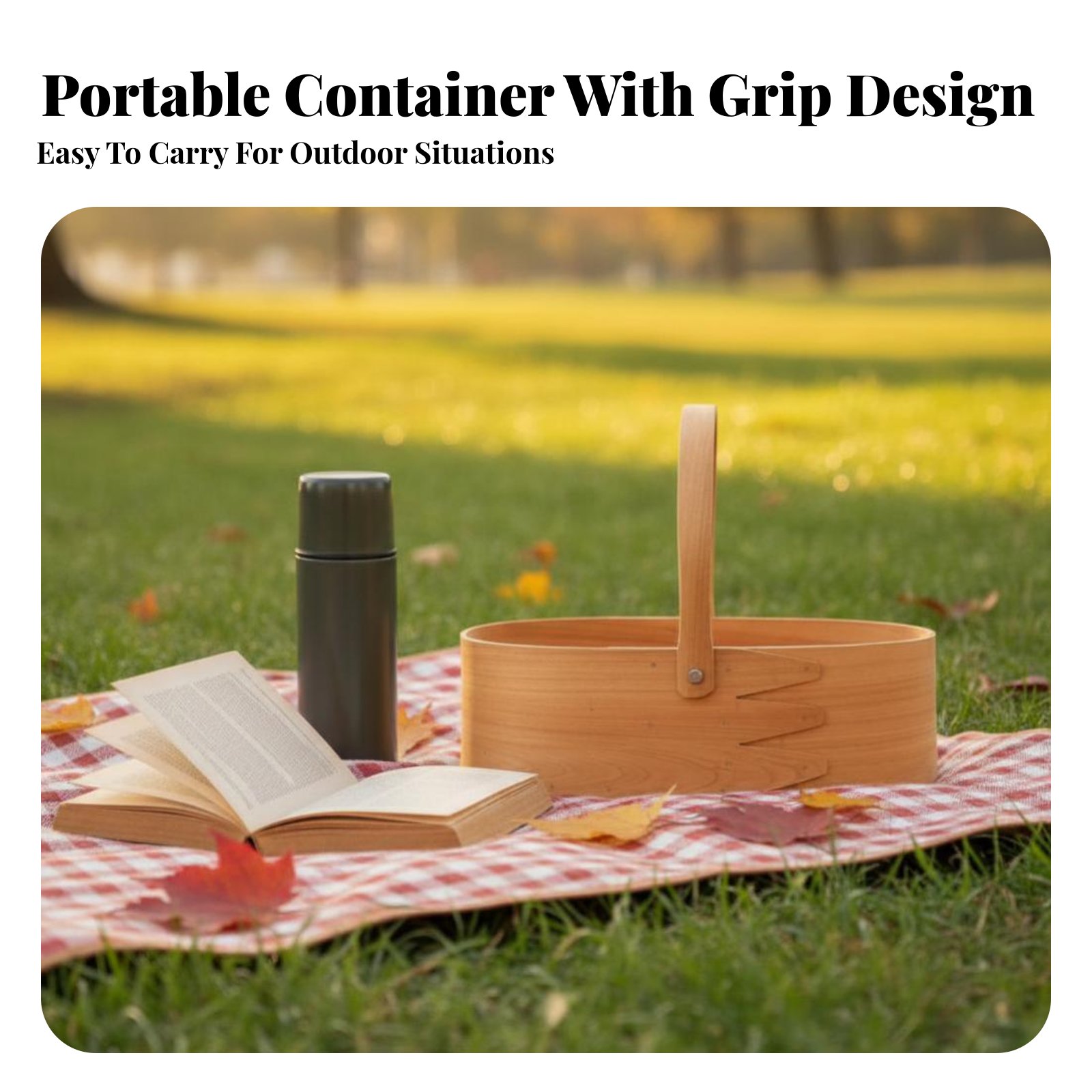 Handled Wood Chip Container Ja - Kitchen Baking Set บทวิจารณ์และราคา
